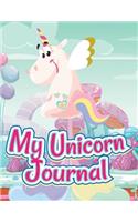 My Unicorn Journal: Cute Notebook Journal V53