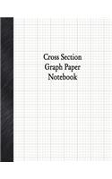 Cross Section Graph Paper Notebook: 1/5" Cross Section Rule, 80 Pages
