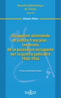 Occupation allemande et justice francaise