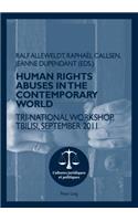 Human Rights Abuses in the Contemporary World