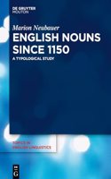 English Nouns Since 1150