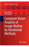 Computer Vision Analysis of Image Motion by Variational Methods