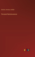 Personal Reminiscences