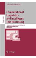 Computational Linguistics and Intelligent Text Processing: (English)