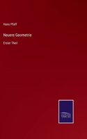 Neuere Geometrie: Erster Theil