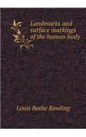 Landmarks and surface markings of the human body