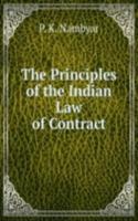 Principles of the Indian Law of Contract