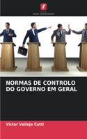 Normas de Controlo Do Governo Em Geral