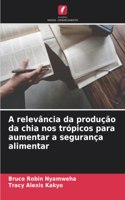 A relevância da produção da chia nos trópicos para aumentar a segurança alimentar