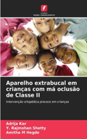 Aparelho extrabucal em crianças com má oclusão de Classe II