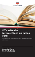Efficacité des interventions en milieu rural