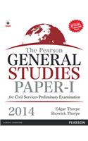 The Pearson General Studies: Paper I Paper I for Civil Services Preliminary Examinations