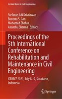 Intl Conf or Rehab and Mainten