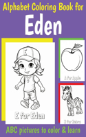 Eden Personalized Coloring Book