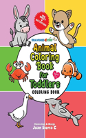 Animal Coloring Book for Toddlers