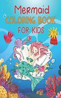 Mermaid Coloring book for Kids