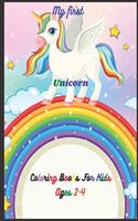 My First Unicorn Coloring Books