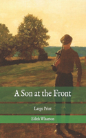 A Son at the Front: Large Print