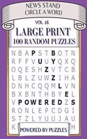 News Stand Circle a Word Vol.16: Large Print 100 Puzzles