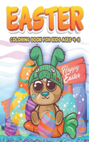 Easter Coloring Book for Kids Ages 4-8