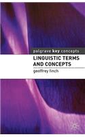 Linguistics Terms and Concepts
