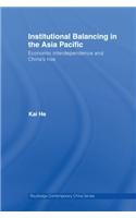 Institutional Balancing in the Asia Pacific