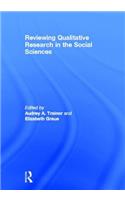 Reviewing Qualitative Research in the Social Sciences