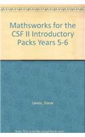 Mathsworks for the CSF II Introductory Packs Years 5-6 [With Cassette]