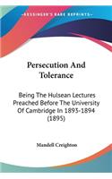 Persecution And Tolerance