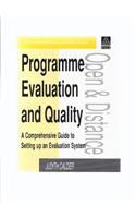 Programme Evaluation and Quality: A Comprehensive Guide to Setting Up an Evaluation System