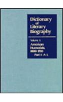 Dictionary of Literary Biography