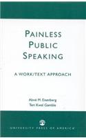 Painless Public Speaking