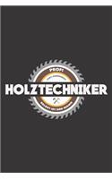 Profi Holztechniker 100% Handarbeit Selbst Ist Der Mann: DIN A5 6x9 Notizbuch I Notizheft I Notizblock I 120 Seiten I Punkteraster I Geschenk I Geschenkidee