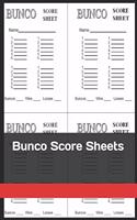 Bunco Score Sheets: Scoring Sheet For Bunco Players - Perfect Scorebook for Bunco Scorekeeping - Score Keeper Notebook - Bunco Score Cards - Over 400 Score Keeping for 