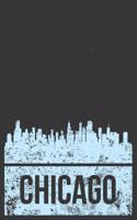 Chicago: Weekly journal 100 page 6 x 9 Proud of your vintage American City skylines, patriotic cool stuff to jot down your ideas and notes