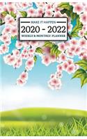 2020 - 2022 Weekly & Monthly Planner