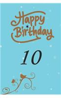 Happy birthday 10