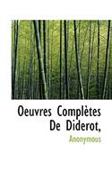 Oeuvres Completes de Diderot,