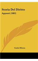 Storia Del Diritto: Appunti (1883)(Italian)