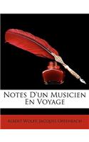 Notes D'un Musicien En Voyage