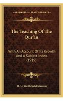 Teaching of the Qur'an