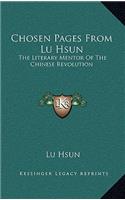 Chosen Pages from Lu Hsun