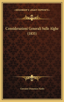 Considerazioni Generali Sulle Alghe (1835)