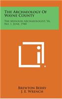 Archaeology of Wayne County