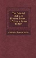 The Oriental Club and Hanover Square...