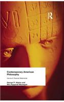 Contemporary American Philosophy