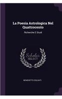 La Poesia Astrologica Nel Quattrocento