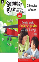 Getting Students and Parents Ready for Fifth Grade (Spanish), Set of 25: (Learn-At-Home)