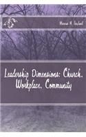 Leadership Dimensions
