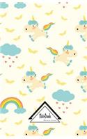 Notebook Journal Dot-Grid, Graph Grid, Lined, Blank No lined: Running Unicorn Always Be You Pattern: Small Pocket Notebook Journal Diary, 120 pages, 5.5" x 8.5"(Blank Notebook Journal)